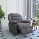 Nilkamal Sierra 1 Seater Manual Recliner Sofa (Brown) - Image 2