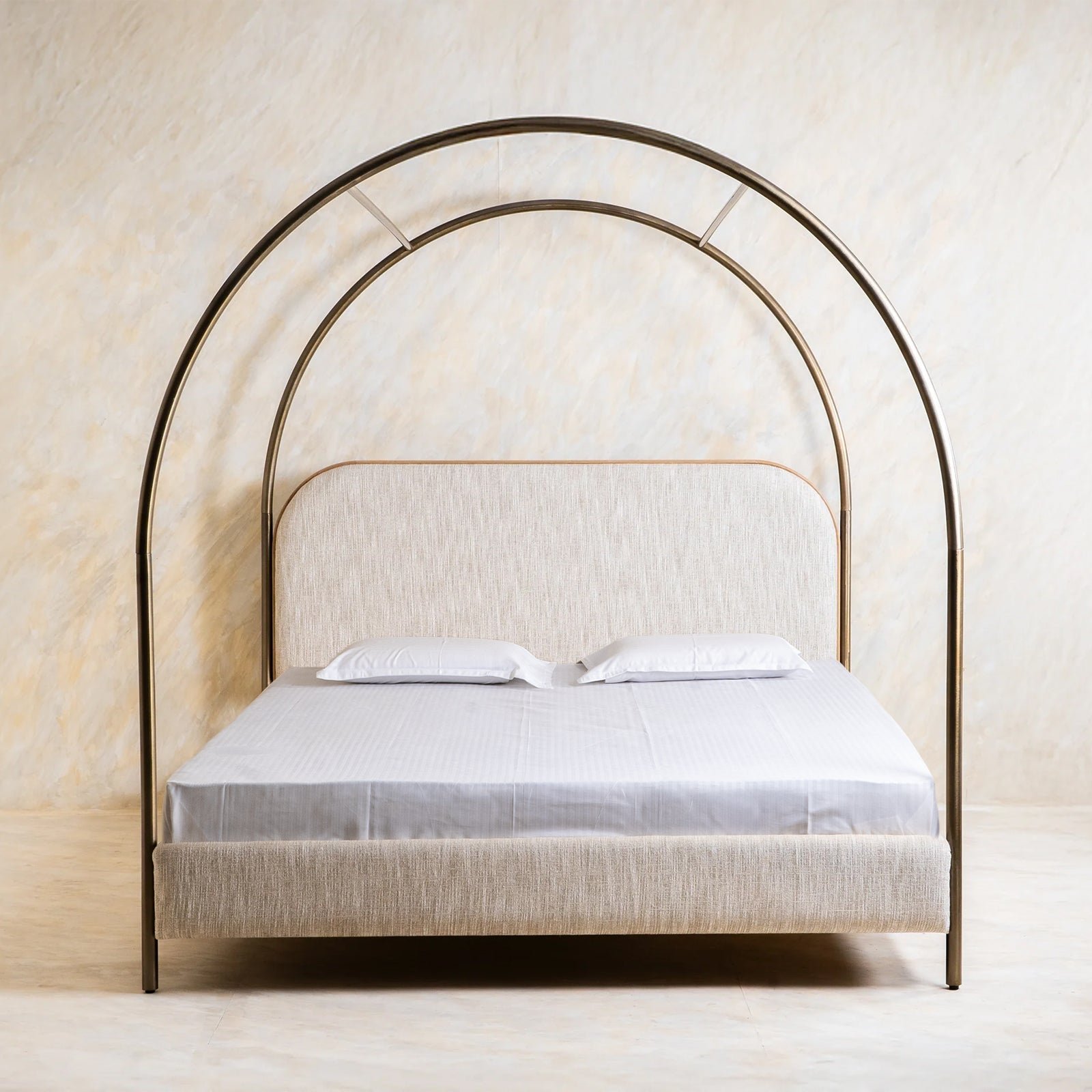 Solace_Canopy_Bed_Natural_Sq Solace Canopy Bed (King Size) - Image 1
