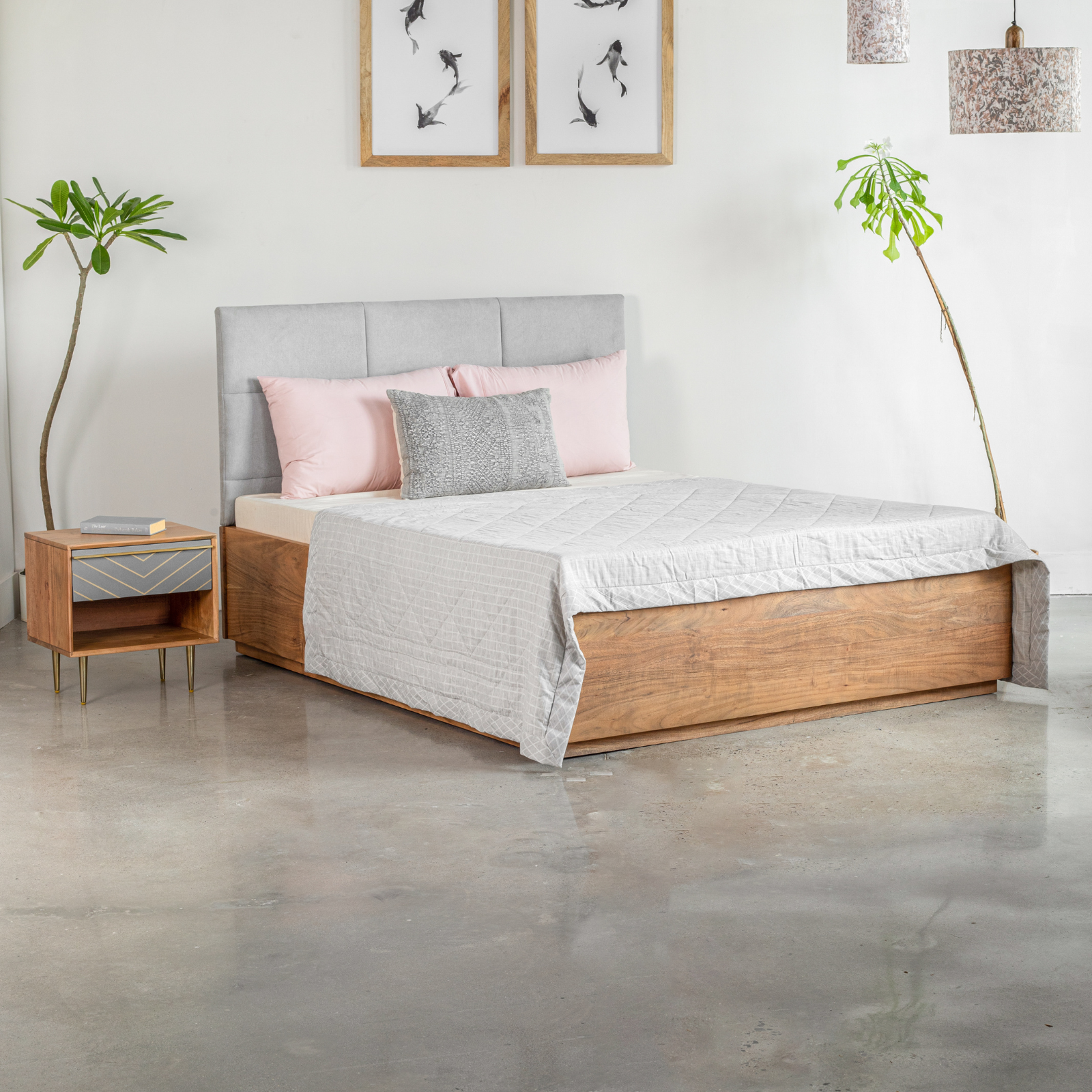 ToshiKingStorageBed Toshi King Hydraulic Bed - Image 1
