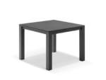 Maven Outdoor Patio Seating Set 4 Chairs and 1 Table Set (Dark Grey) Braided & Rope - Image 3