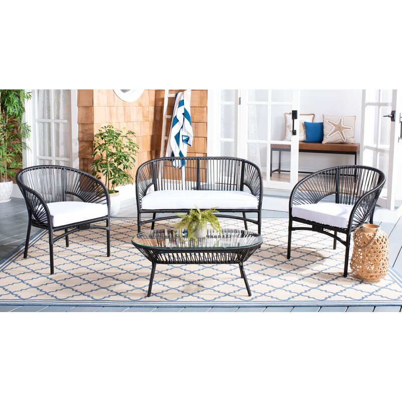 ezgif-2-6be68bb29532 Amedea Outdoor Sofa Set 2 Seater , 2 Single seater and 1 Center Table (Black + White) - Image 1