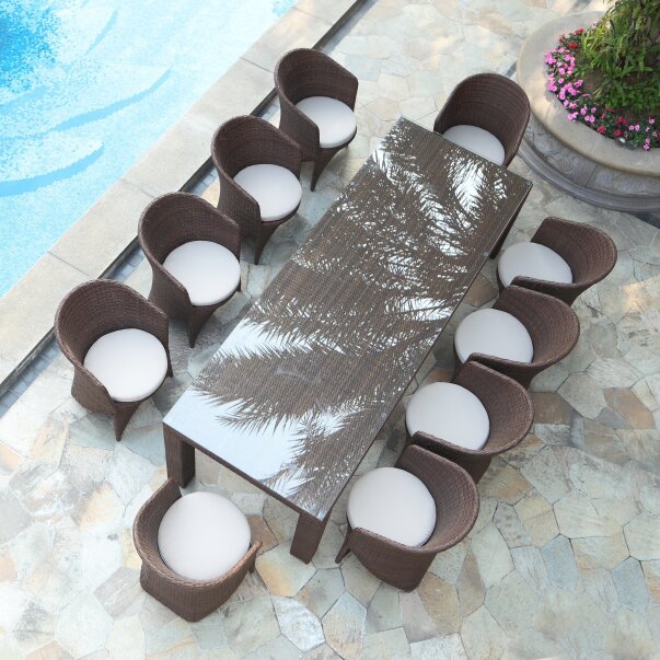 ezgif-2-af23798b8d91 Candreva Outdoor Patio Dining Set 10 Chairs and 1 Table (Brown) - Image 1
