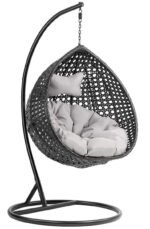 Elliott Single Seater Hanging Swing With Stand For Balcony , Garden - Image 9