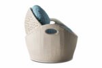 Crocetta Outdoor Sofa Set 3 Seater , 2 Single seater and 1 Center Table (Off White) - Image 8