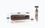 Emperor 3 Seater Sofa - Image 11